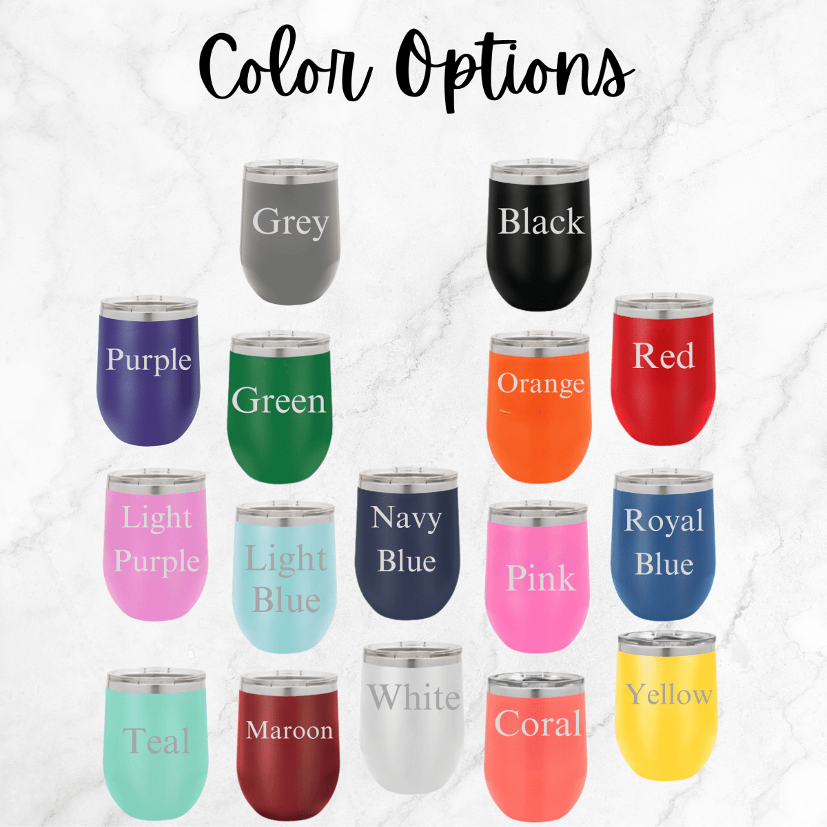 Personalized Graduation Stemless Tumbler for her, Customized Gifts for Women by Groovy Girl Gifts