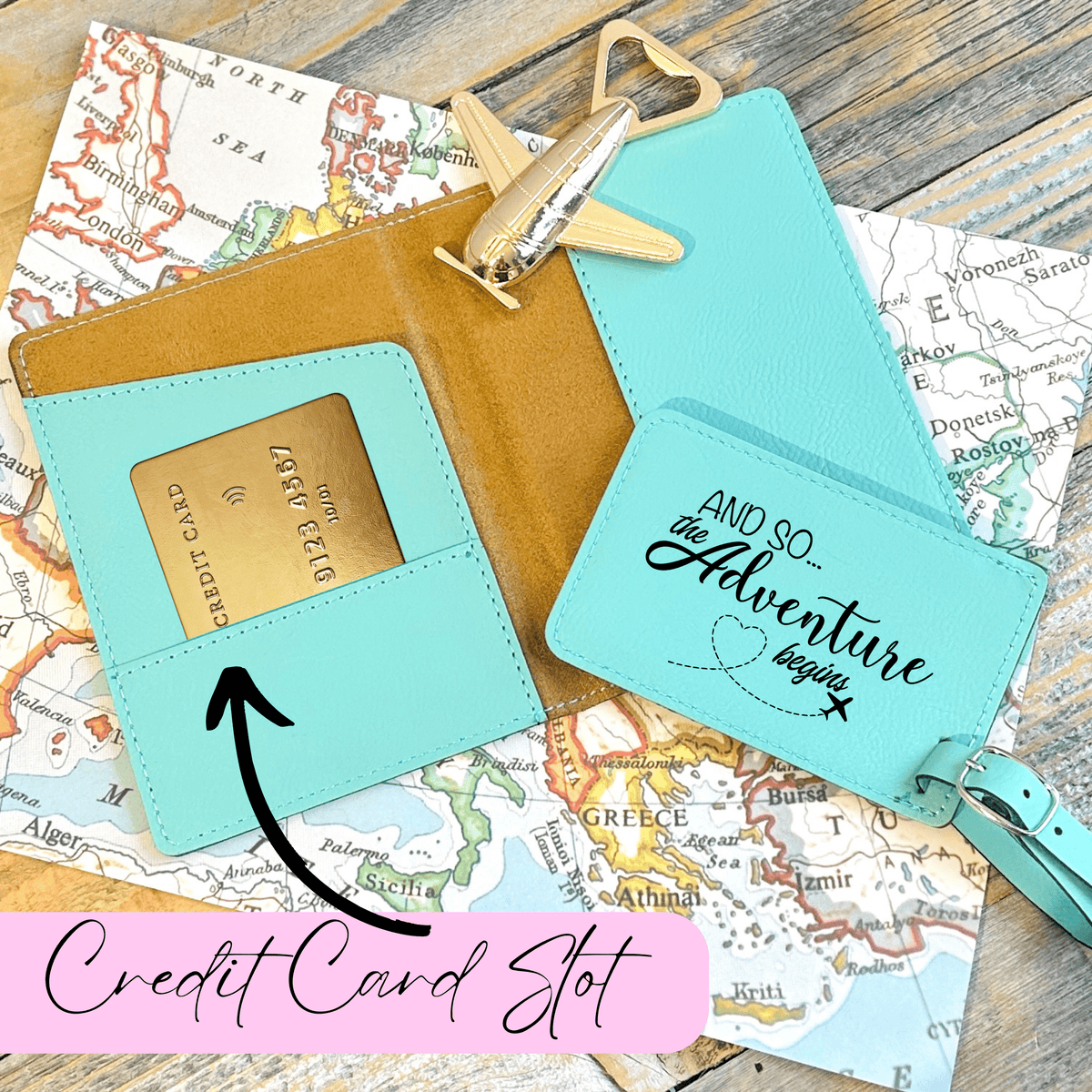 Personalized Graduation Travel Gift Set for her, Customized Gifts for Women by Groovy Girl Gifts