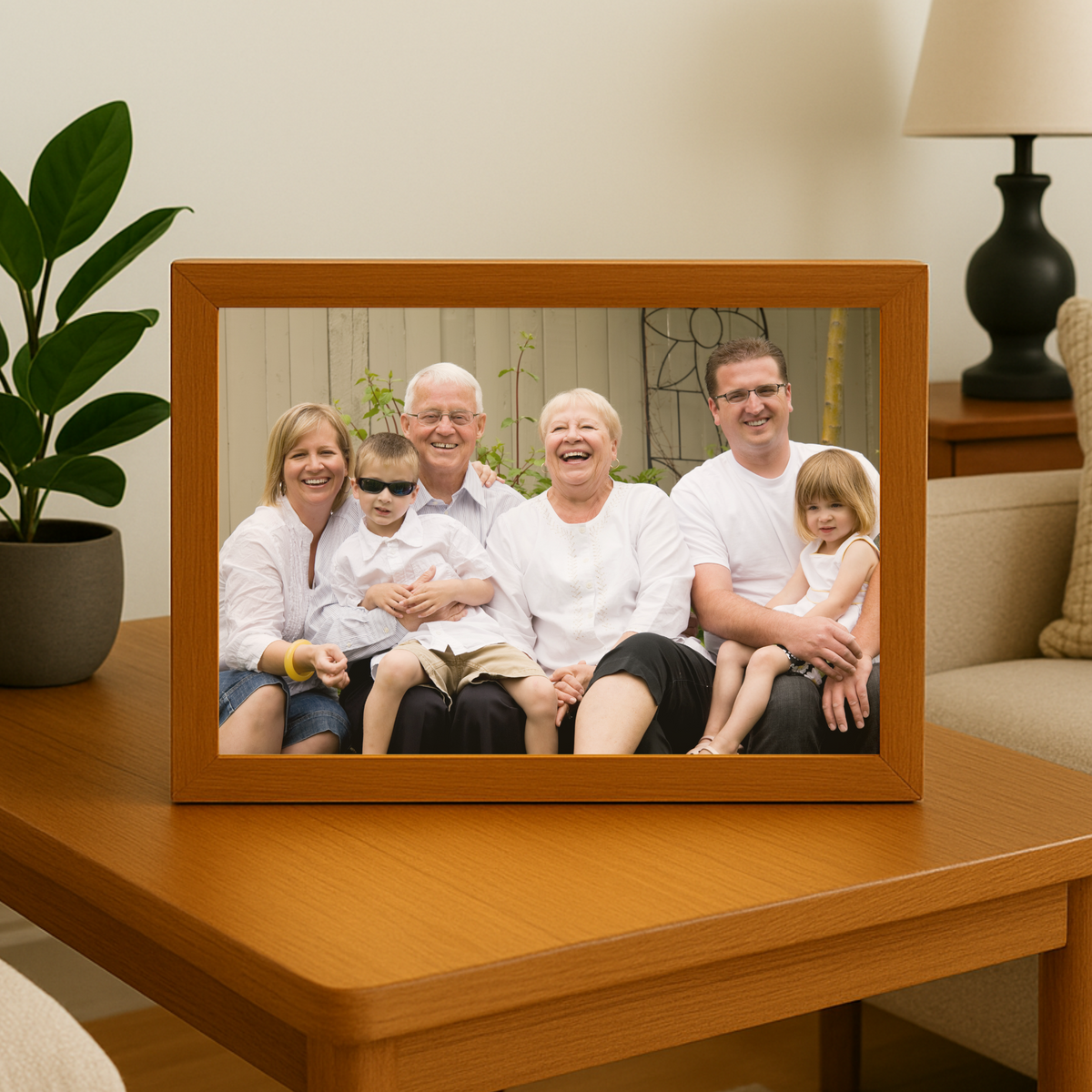 Glowing Memory Photo Keepsake