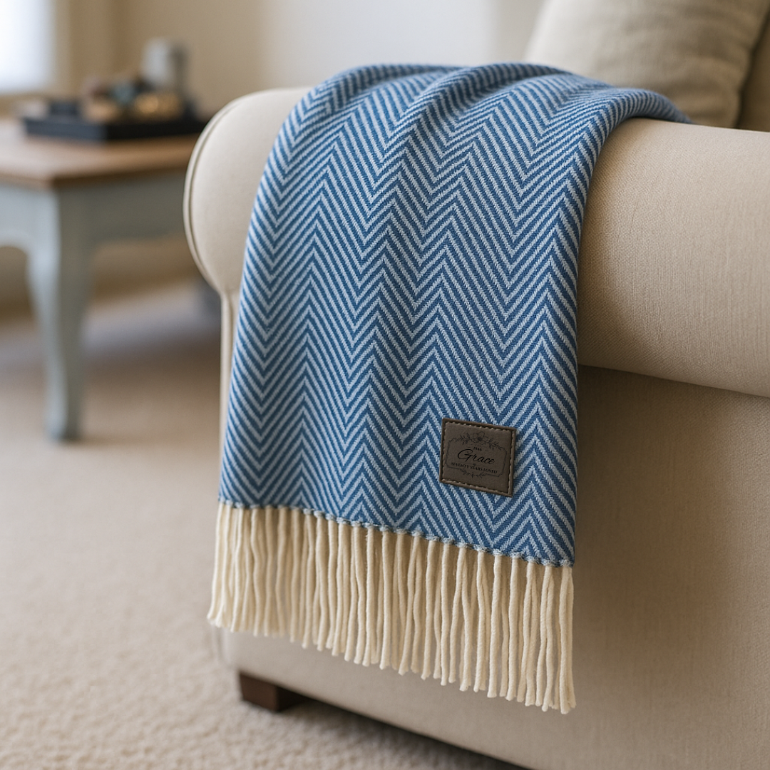 Birth Year Personalized Throw Blanket
