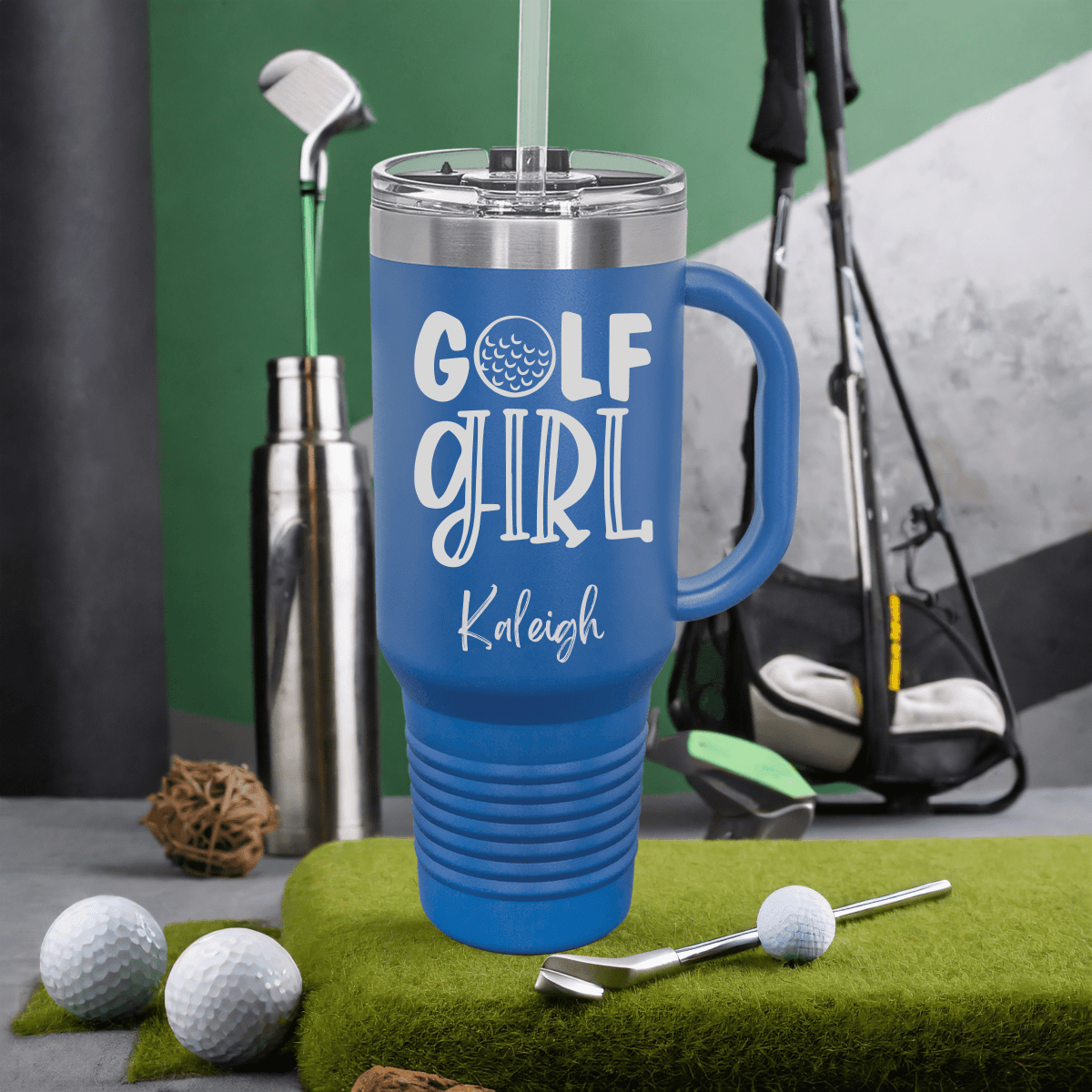 Chic Stylish Golf Girl Tumbler – Personalized Golf Tumblers for Women