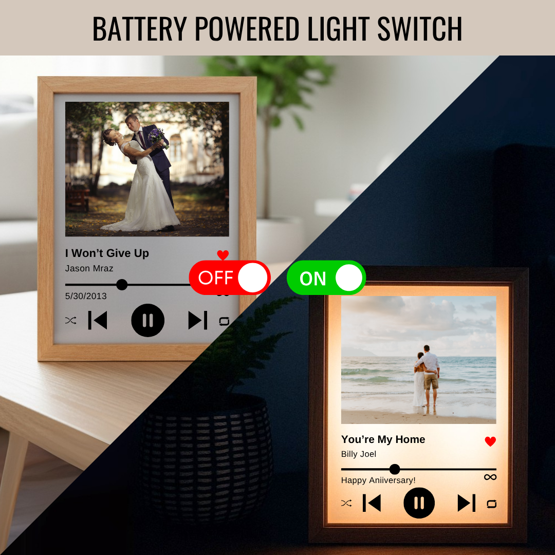 Light of Our Love Song Plaque