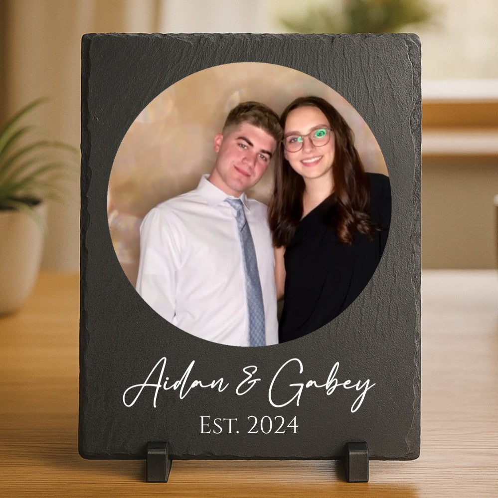 Cherished Memories Photo Slate Frame