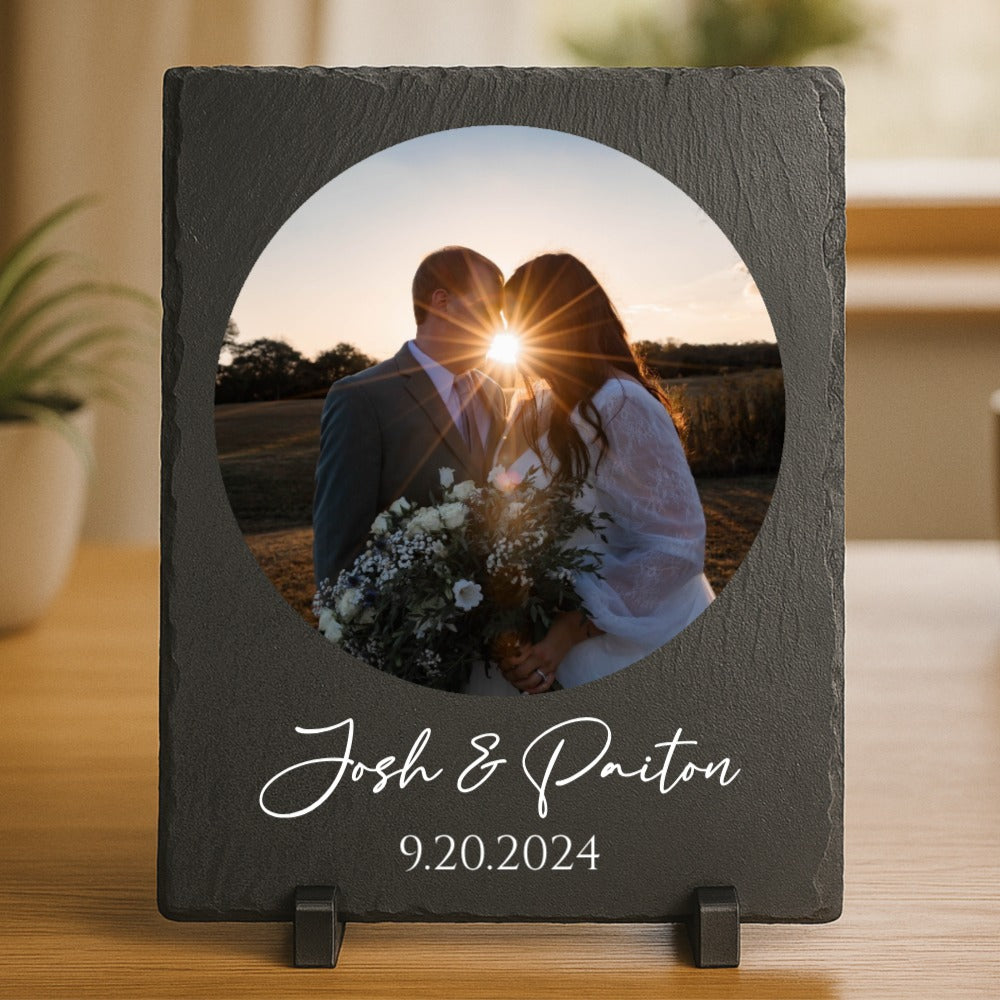 Cherished Memories Photo Slate Frame
