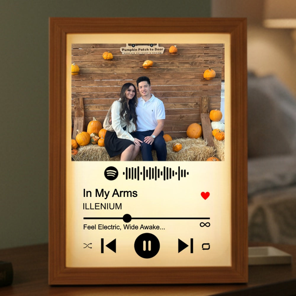 Personalized Spotify Song Light Box