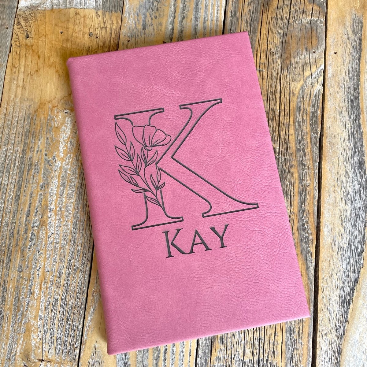 Personalized Bubbly Blossoms Journal for her, Customized Gifts for Women by Groovy Girl Gifts
