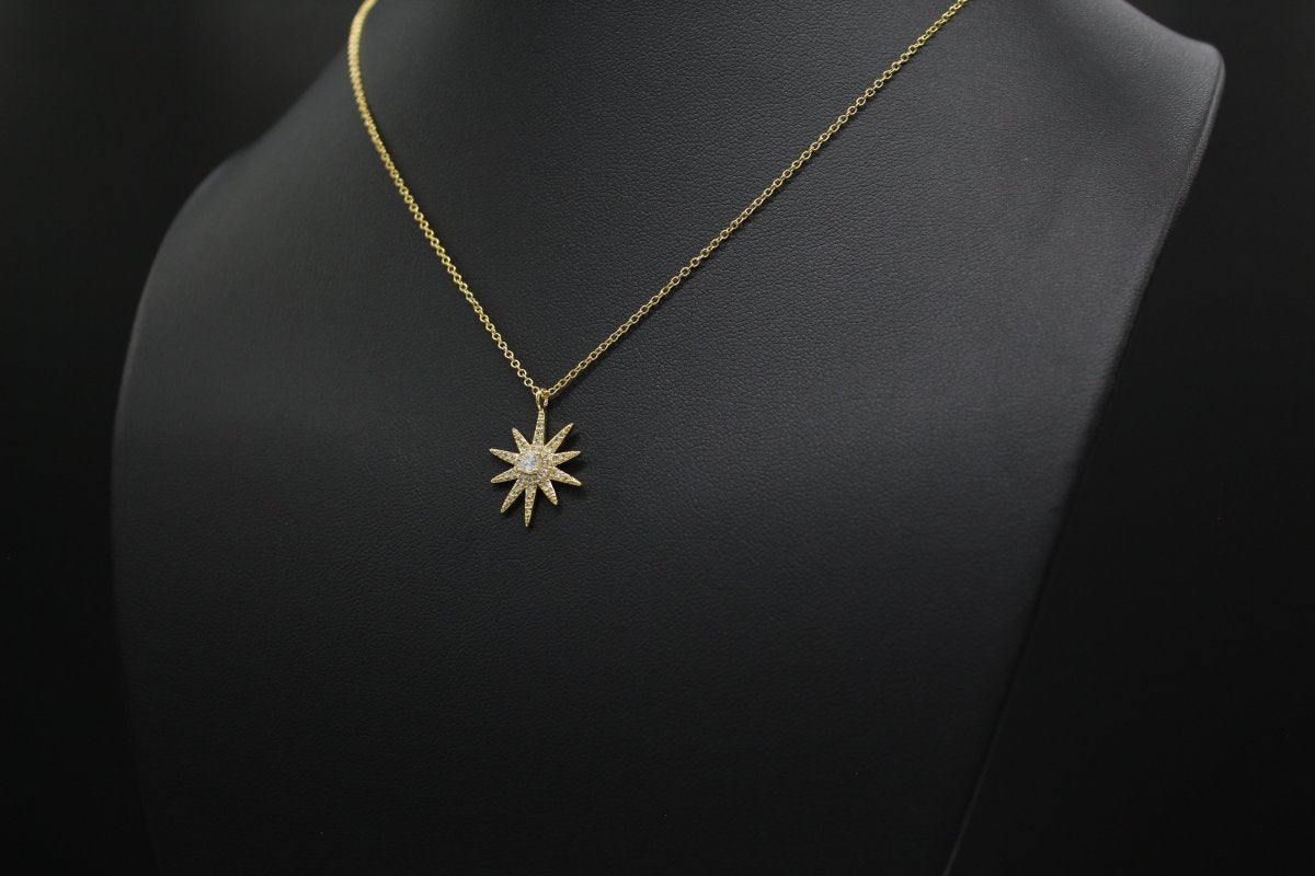 Personalized Large Starburst Best Friend Tribe Necklace for her, Customized Gifts for Women by Groovy Girl Gifts