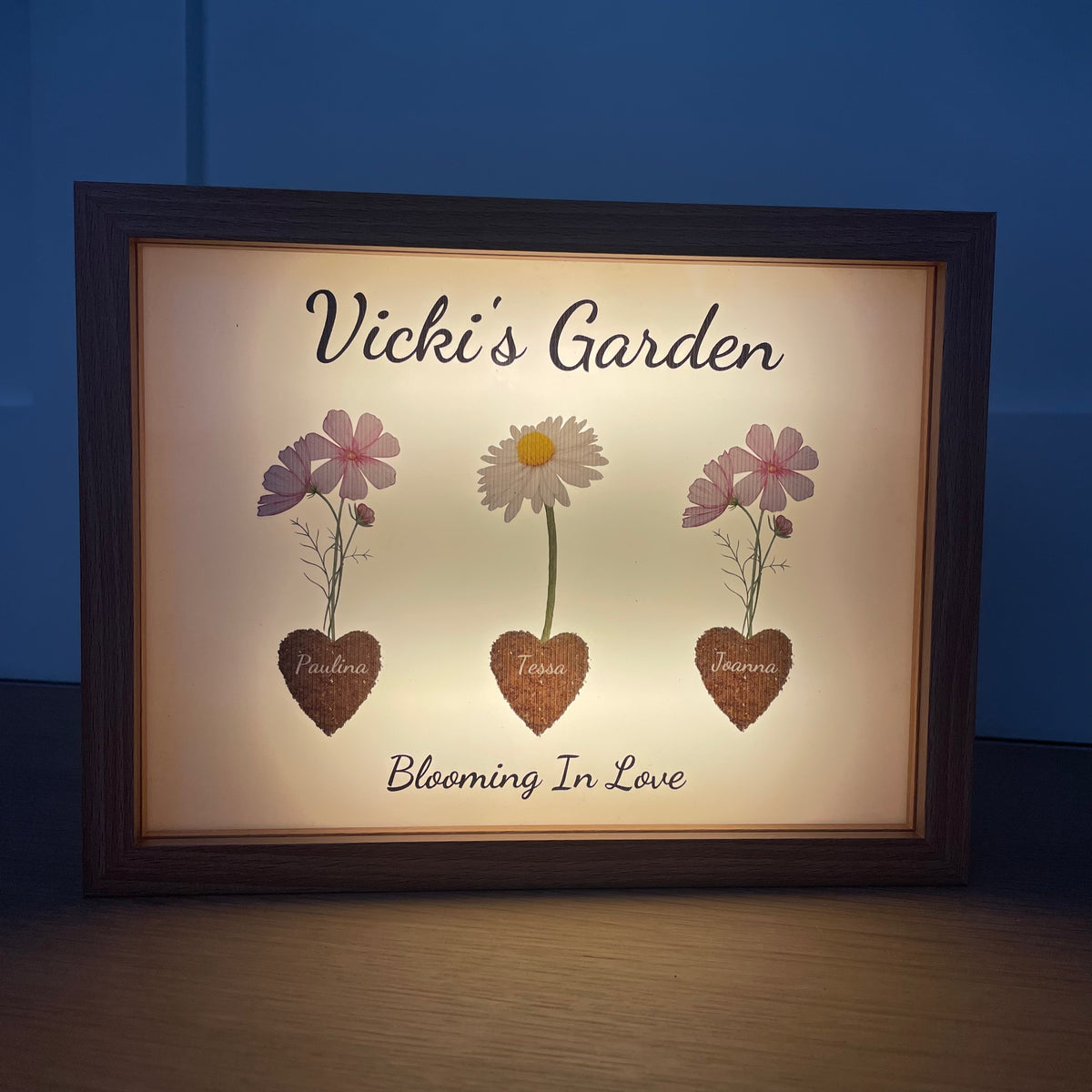 Personalized Maternal Blossoms of Love for her, Customized Gifts for Women by Groovy Girl Gifts