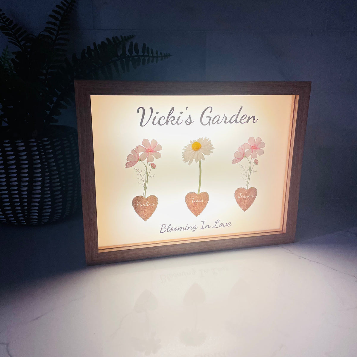 Personalized Maternal Blossoms of Love for her, Customized Gifts for Women by Groovy Girl Gifts