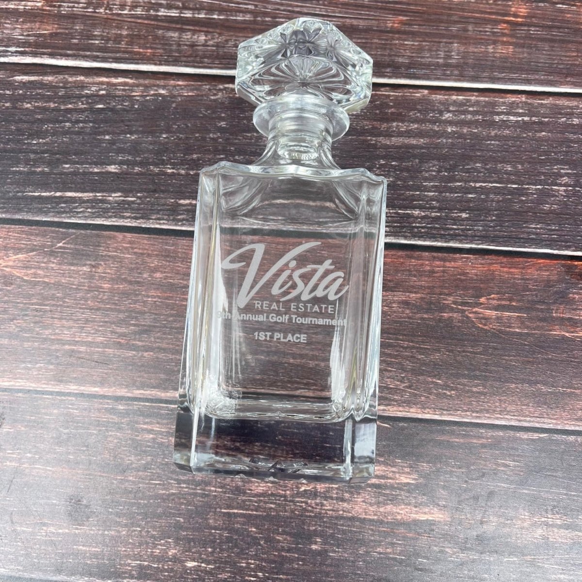 Personalized Custom Logo Decanter for her, Customized Gifts for Women by Groovy Girl Gifts