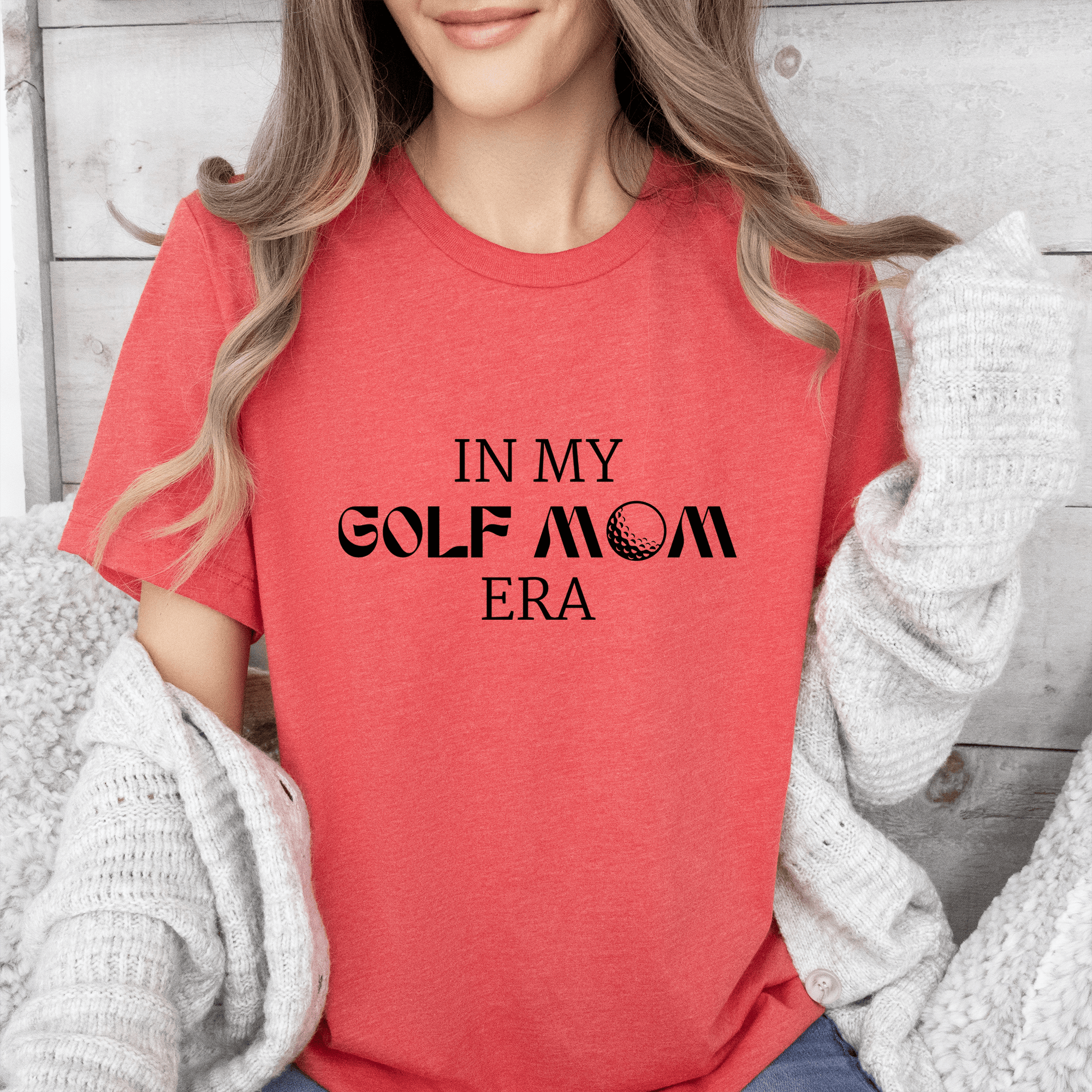 In My Golf Mom Era Womens T Shirt