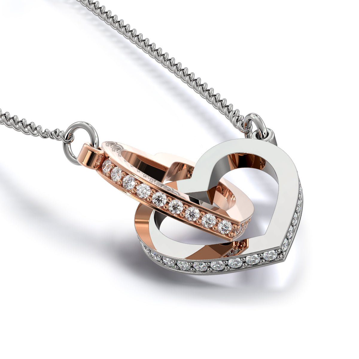 Interlocking Hearts Necklace