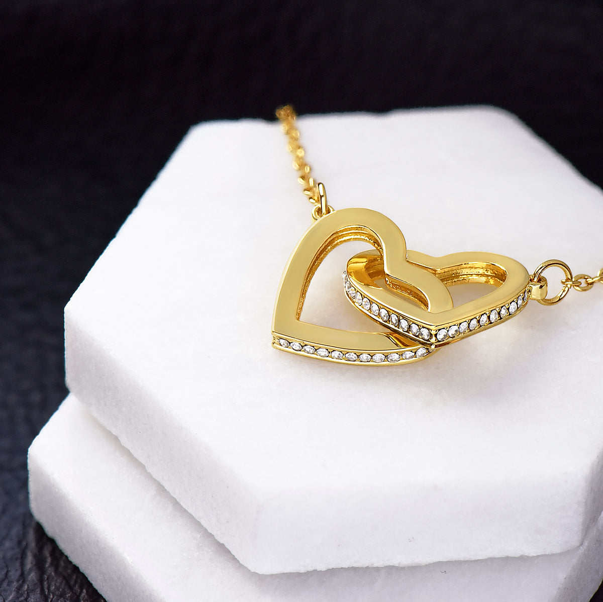 Two Hearts, One Love Necklace