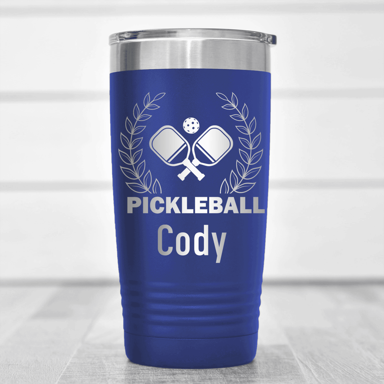 Maroon Pickleball Tumbler With Master Of Pickleball Design