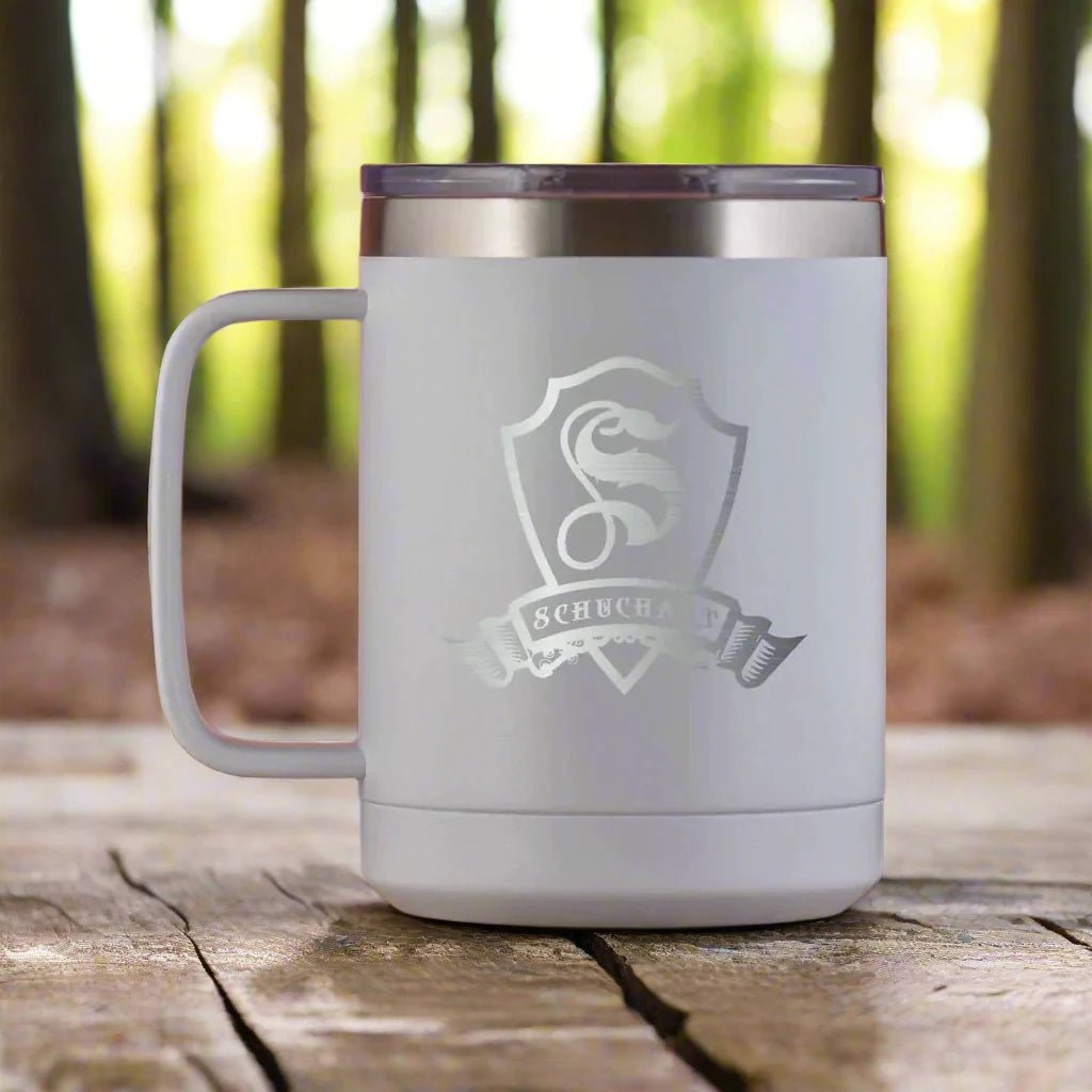 Monogrammed Insulated Travel Coffee Mug Tumbler