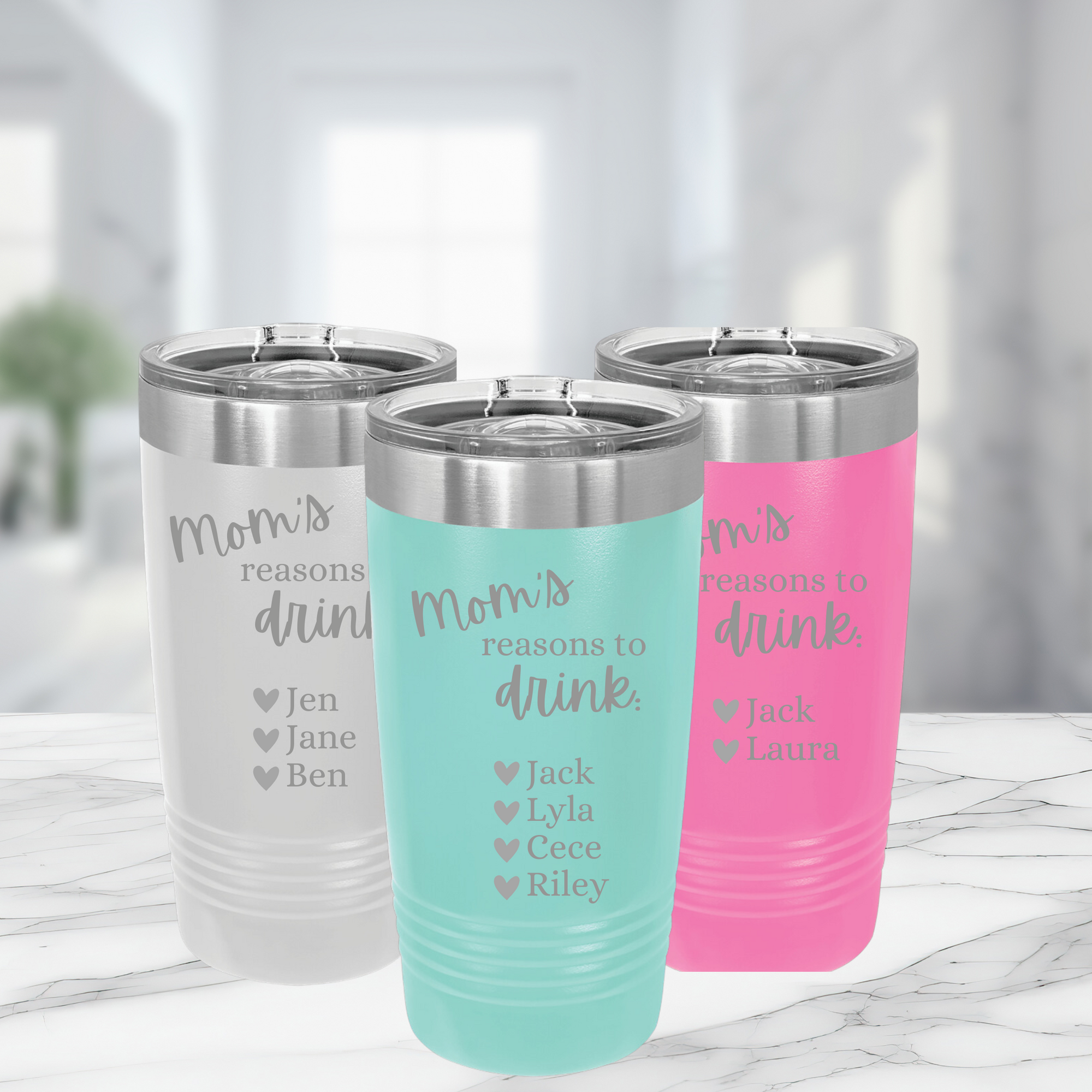 Mom's Reasons To Drink Tumbler