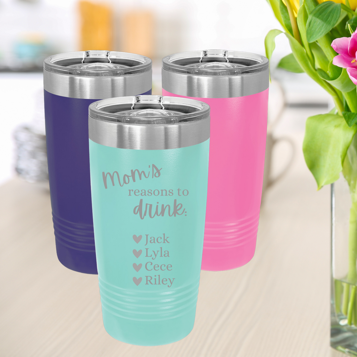 Mom&#39;s Reasons To Drink Tumbler