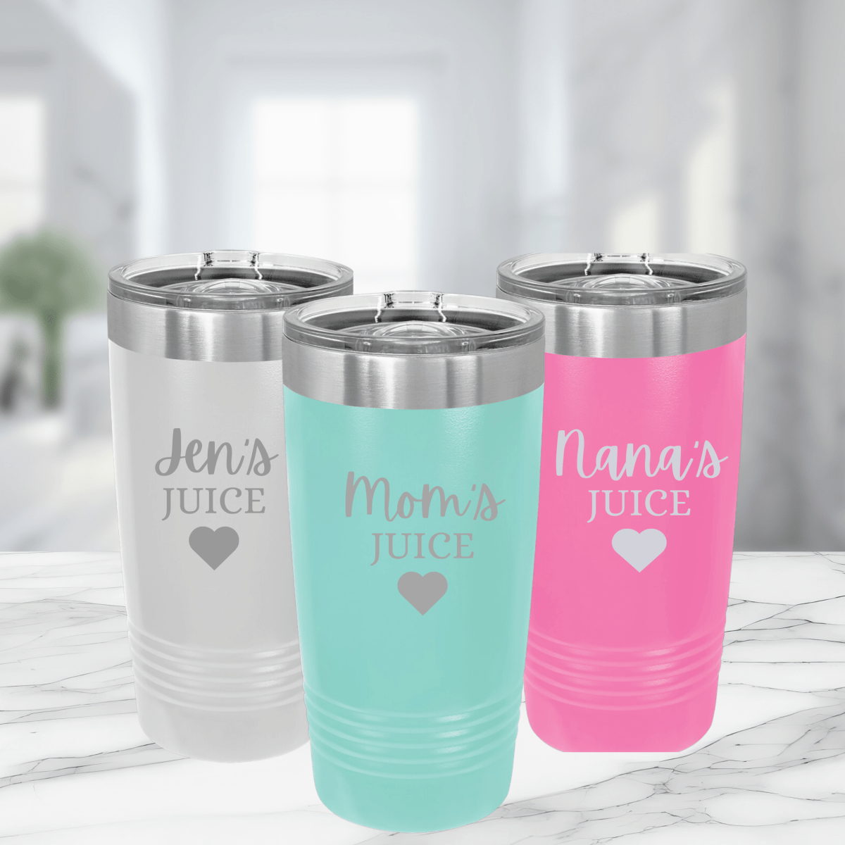 Personalized Her Happy Hour Tumbler for her, Customized Gifts for Women by Groovy Girl Gifts
