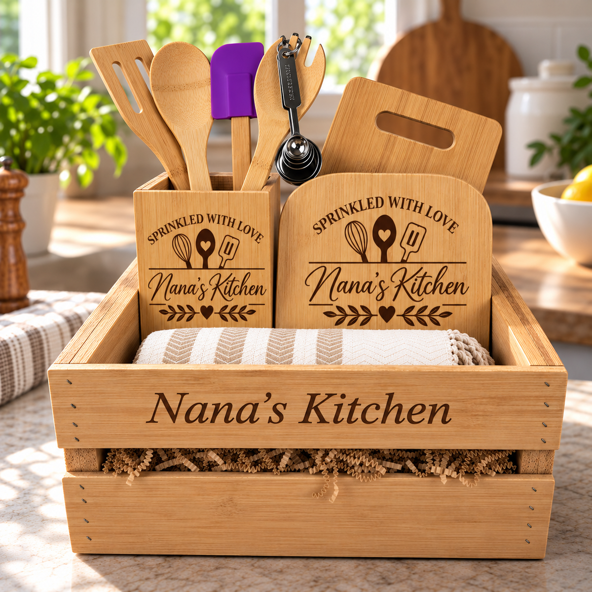 Mom's Kitchen Essentials Gift Set