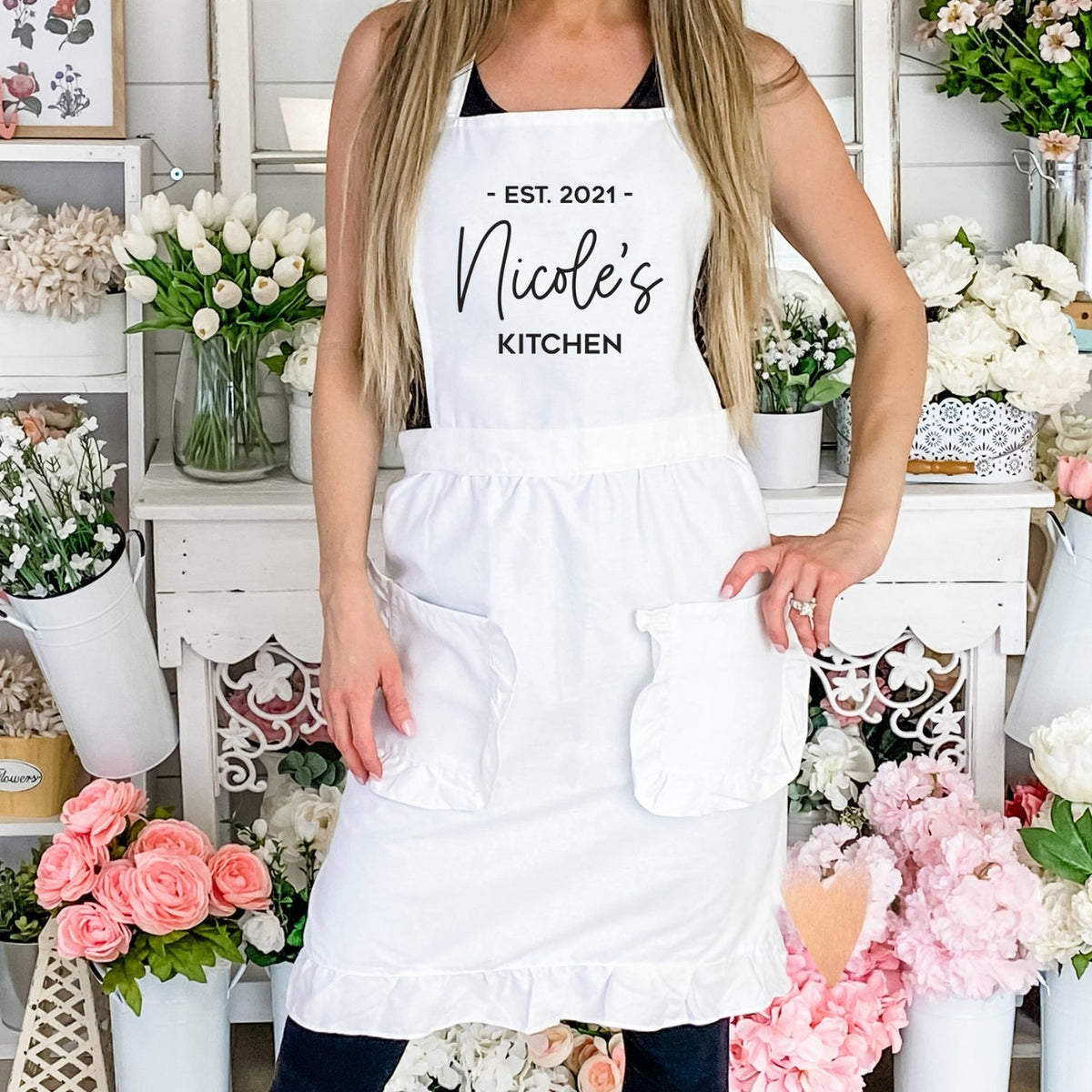 Personalized and Custom Apron for Moms and Chef
