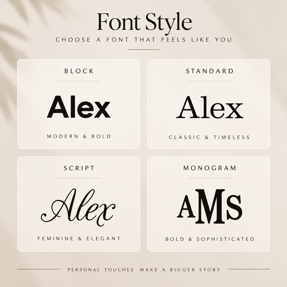 Font options