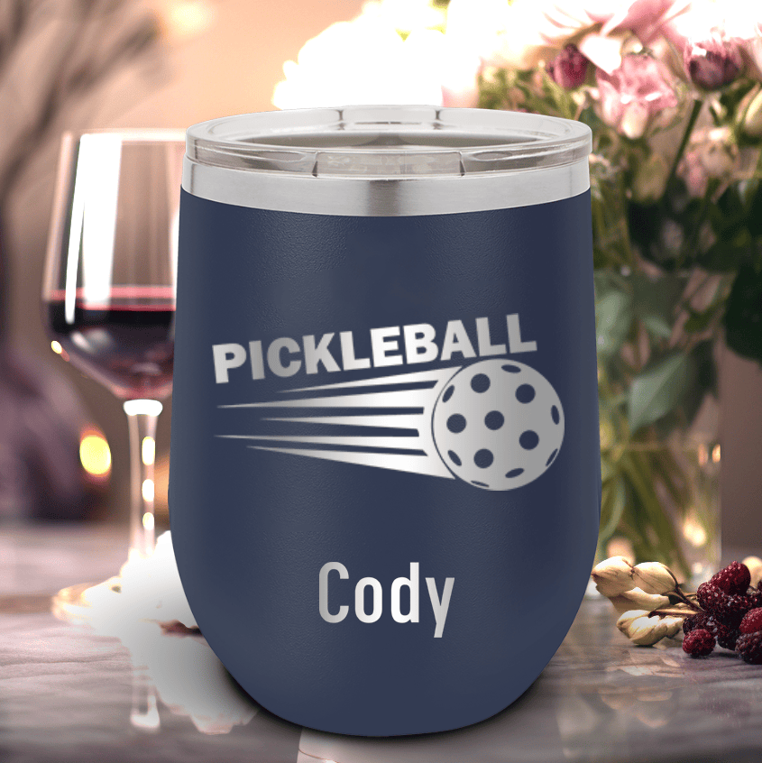 Personalized Pickle Sport Wine Tumbler for her, Customized Gifts for Women by Groovy Girl Gifts