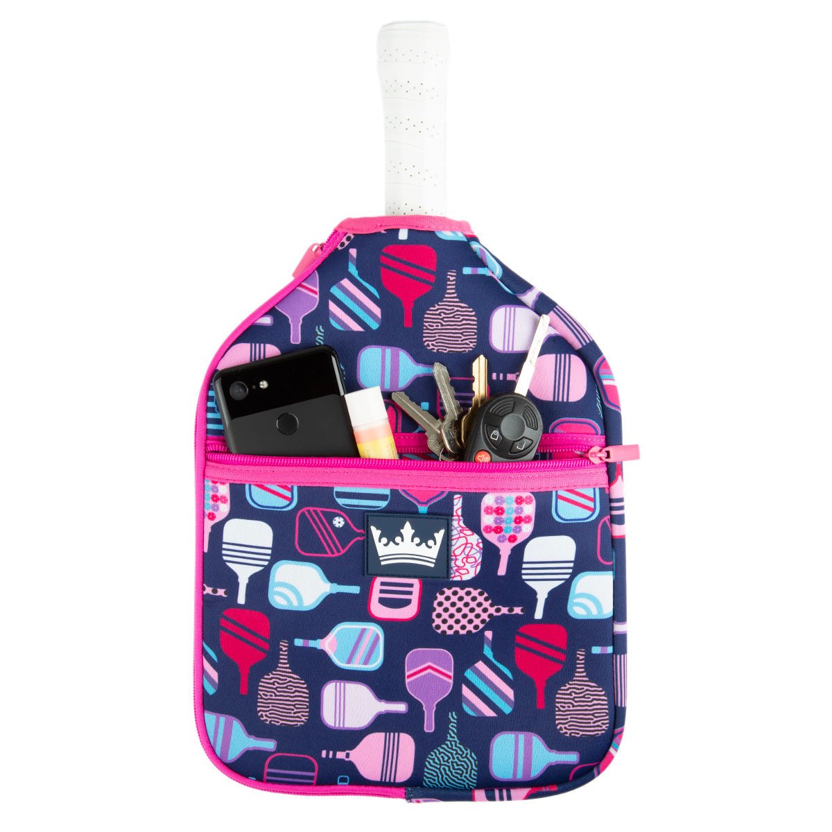 Personalized Just Dink it Pickleball Paddle Cover for her, Customized Gifts for Women by Groovy Girl Gifts