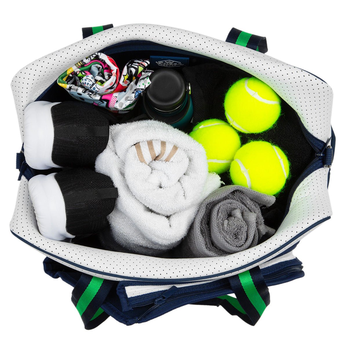 Personalized Hampton Tennis Bag for her, Customized Gifts for Women by Groovy Girl Gifts