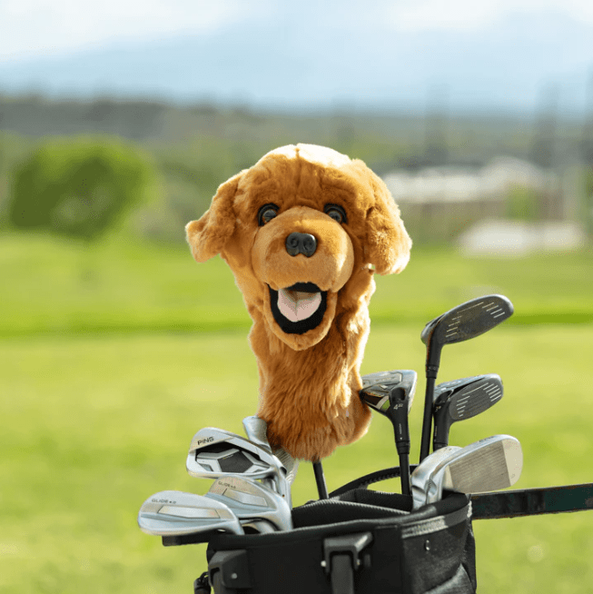 Personalized Dog Golf Headcovers for her, Customized Gifts for Women by Groovy Girl Gifts