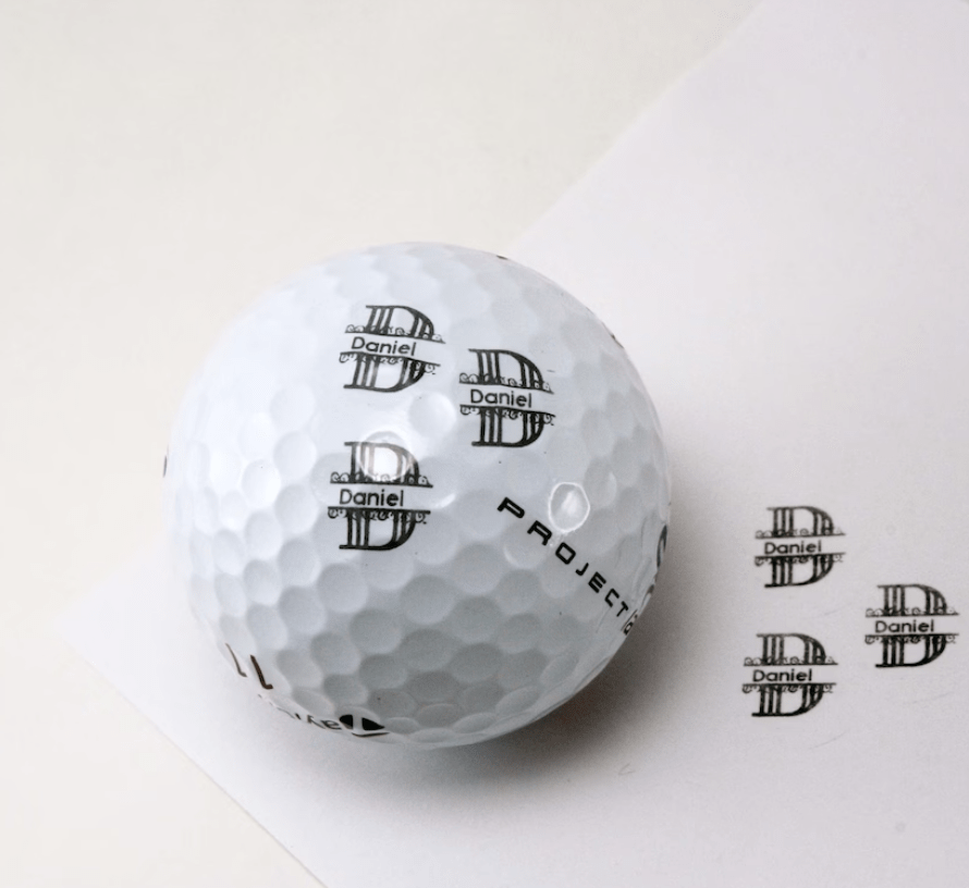 Personalized Custom Golf Ball Stamp for her, Customized Gifts for Women by Groovy Girl Gifts