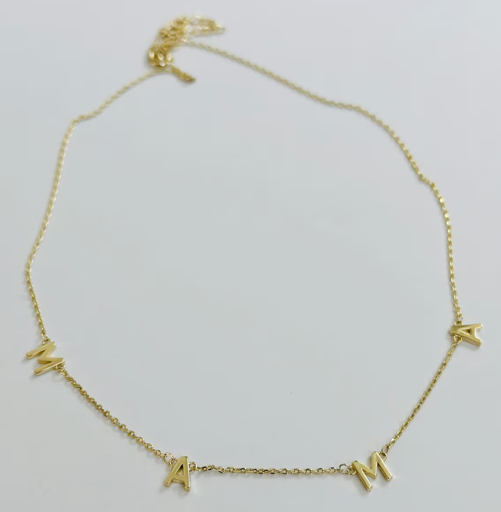 Mother's Eternal Love 14k Gold Necklace