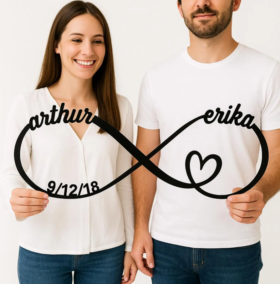 Love You To Infinity Sign