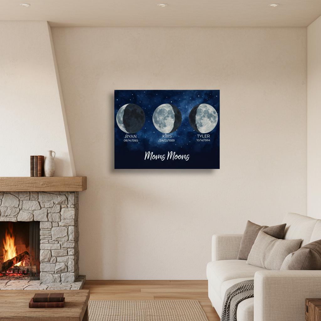 Mom's Night Sky Canvas Art