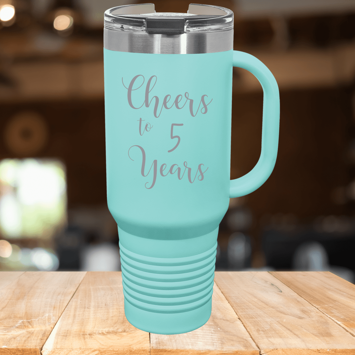 Personalized Toast to Love Anniversary Tumbler for her, Customized Gifts for Women by Groovy Girl Gifts
