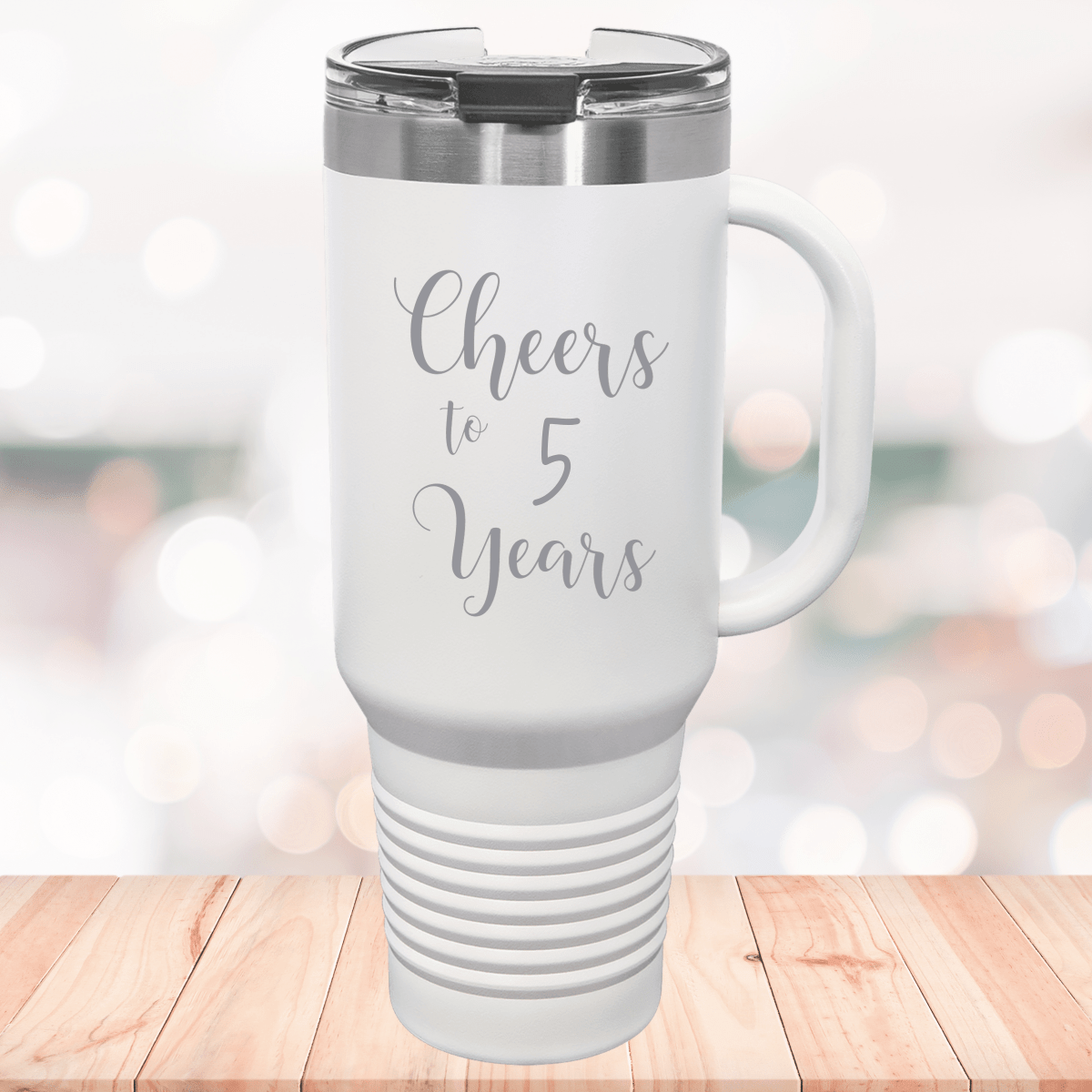 Personalized Toast to Love Anniversary Tumbler for her, Customized Gifts for Women by Groovy Girl Gifts