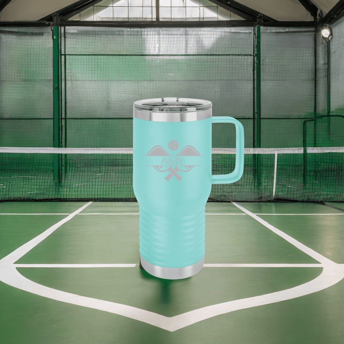Personalized Pickleball Fandom Tumbler for her, Customized Gifts for Women by Groovy Girl Gifts