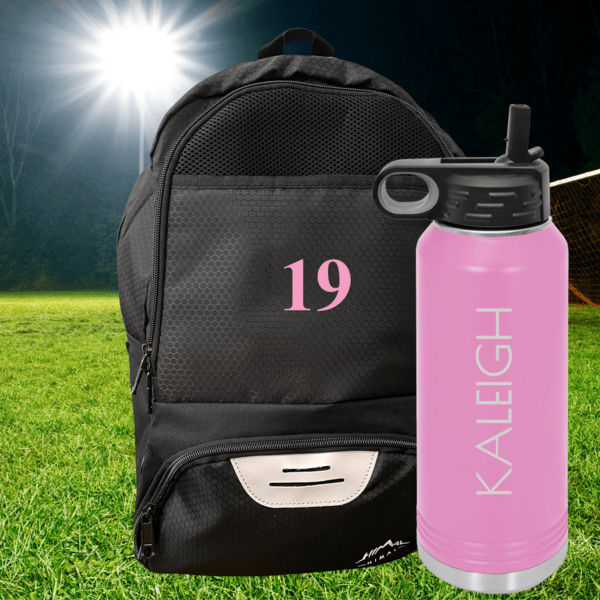 Personalized Soccer Pro Gear Set for her, Customized Gifts for Women by Groovy Girl Gifts