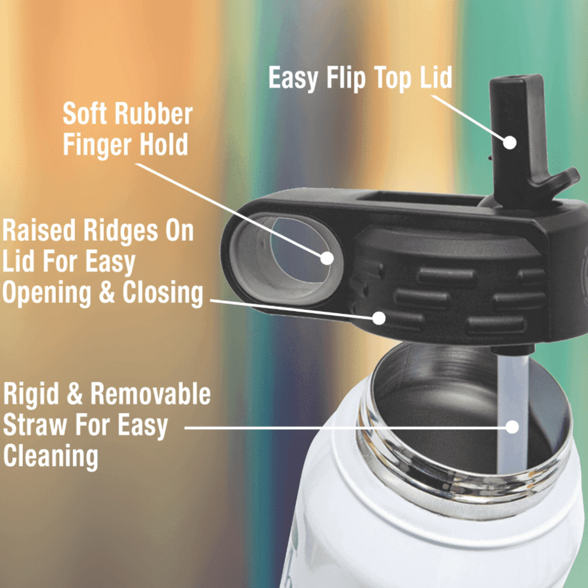 Personalized Signature Logo Printed Water Bottle for her, Customized Gifts for Women by Groovy Girl Gifts