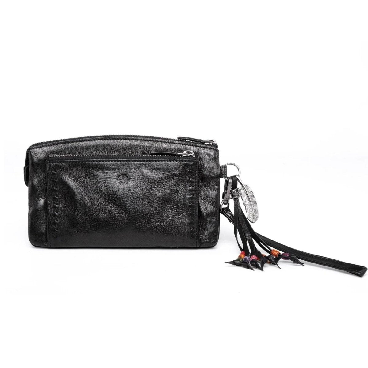 Personalized Bluebell Leather Clutch for her, Customized Gifts for Women by Groovy Girl Gifts