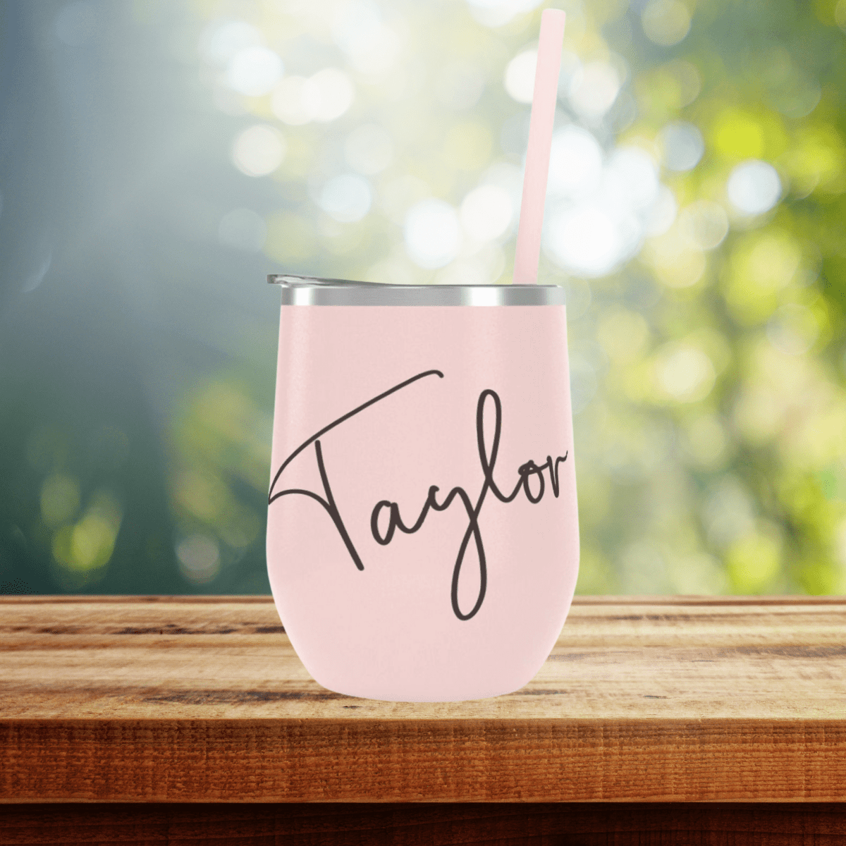 Personalized Personalized Wine Tumbler for her, Customized Gifts for Women by Groovy Girl Gifts