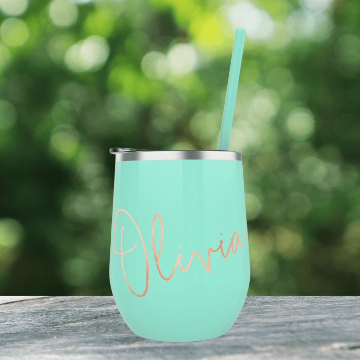 Personalized Personalized Wine Tumbler for her, Customized Gifts for Women by Groovy Girl Gifts