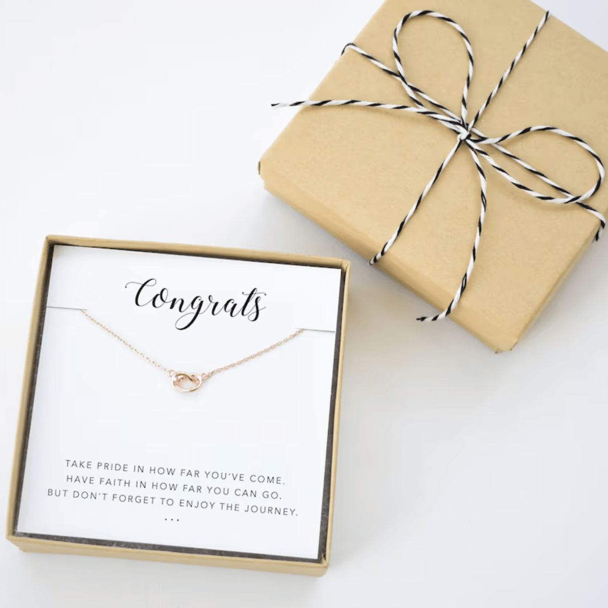 Personalized Futures Bright Graduation Necklace for her, Customized Gifts for Women by Groovy Girl Gifts