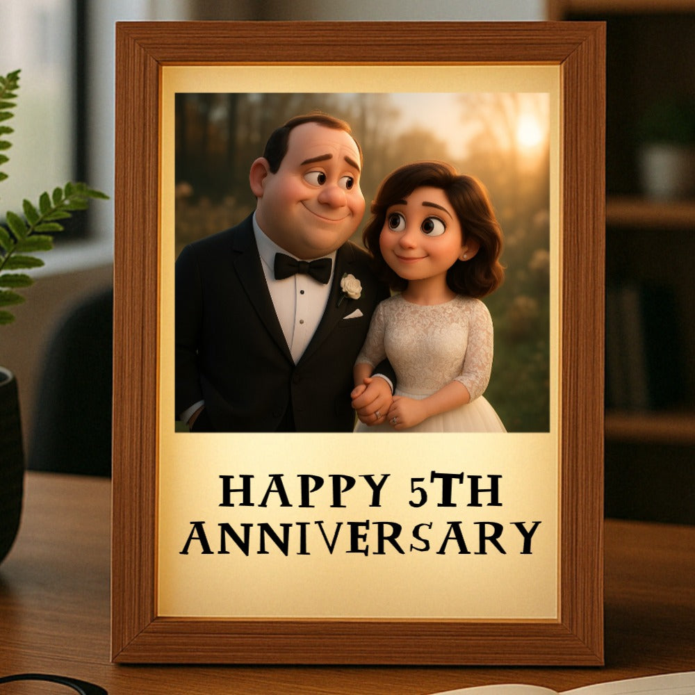 Animated Light Up Picture Frame