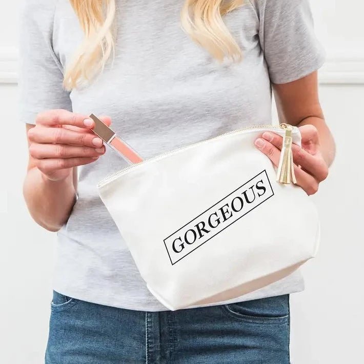 Bags & Luggage - Women's Bags - Cosmetic Bags & Cases Gorgeous Canvas Makeup Bag