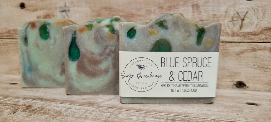 Bar Soap Blue Spruce &amp; Cedar Soap