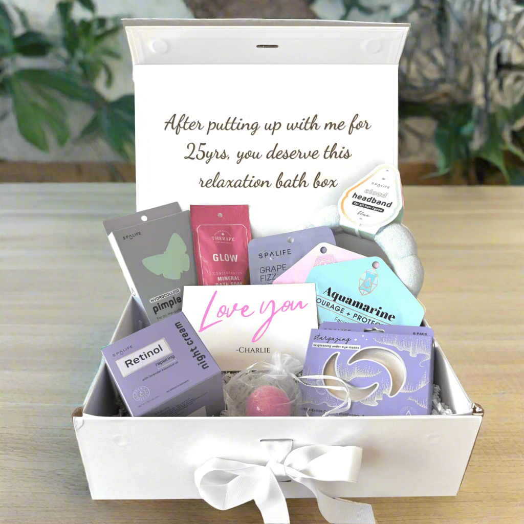 Personalized Soothing Serenity Gift Set for her, Customized Gifts for Women by Groovy Girl Gifts