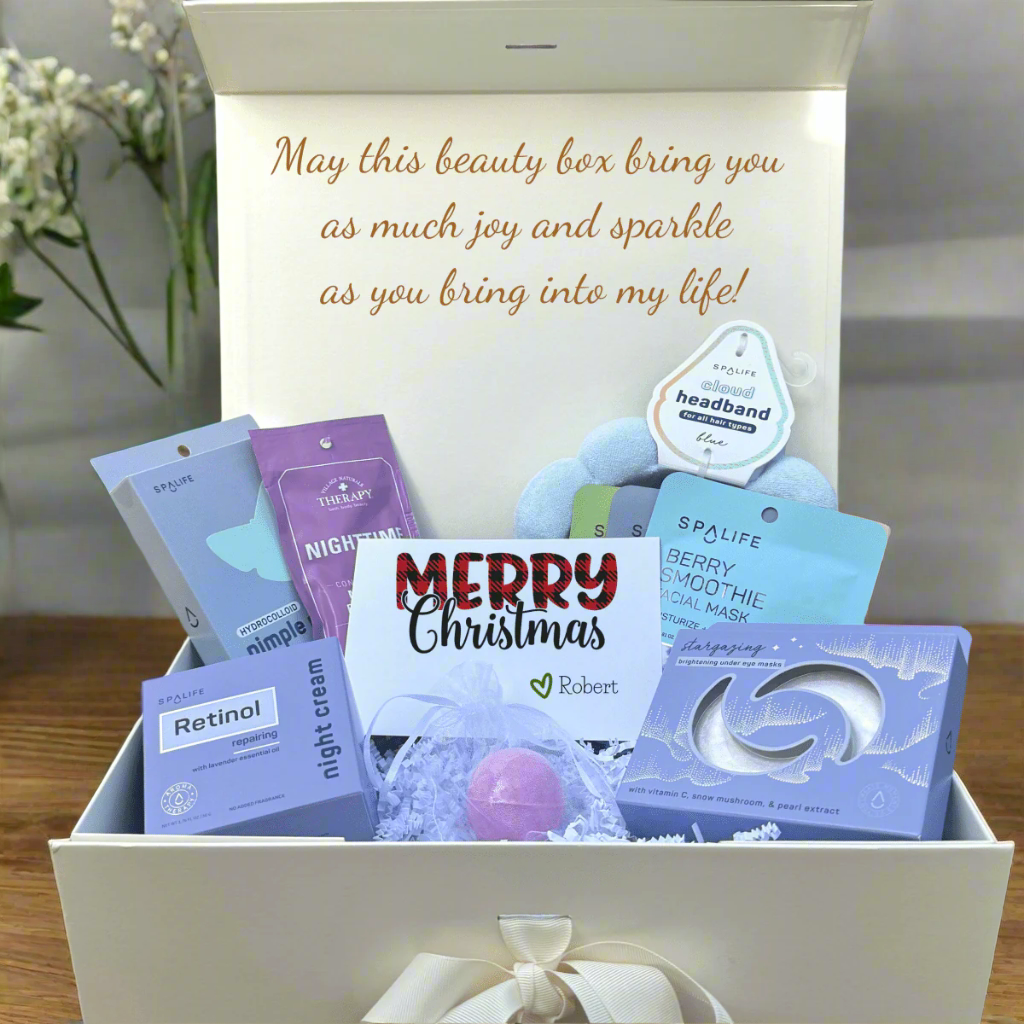 Personalized Soothing Serenity Gift Set for her, Customized Gifts for Women by Groovy Girl Gifts