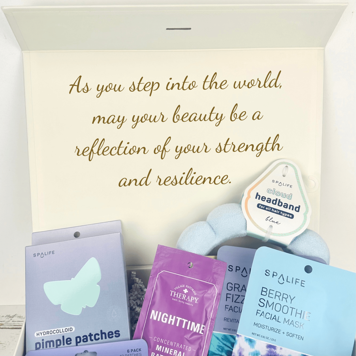 Personalized Graduation Celebration Spa Gift Set for her, Customized Gifts for Women by Groovy Girl Gifts