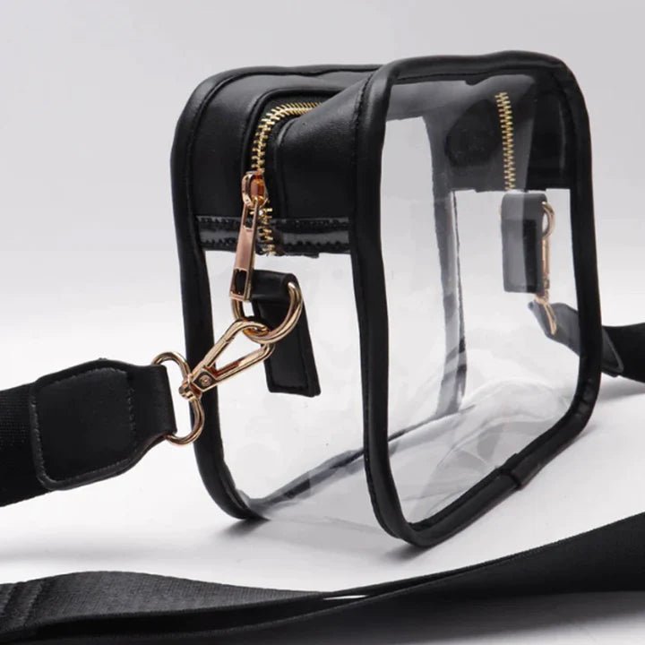 Personalized Clear Stadium Bag for her, Customized Gifts for Women by Groovy Girl Gifts