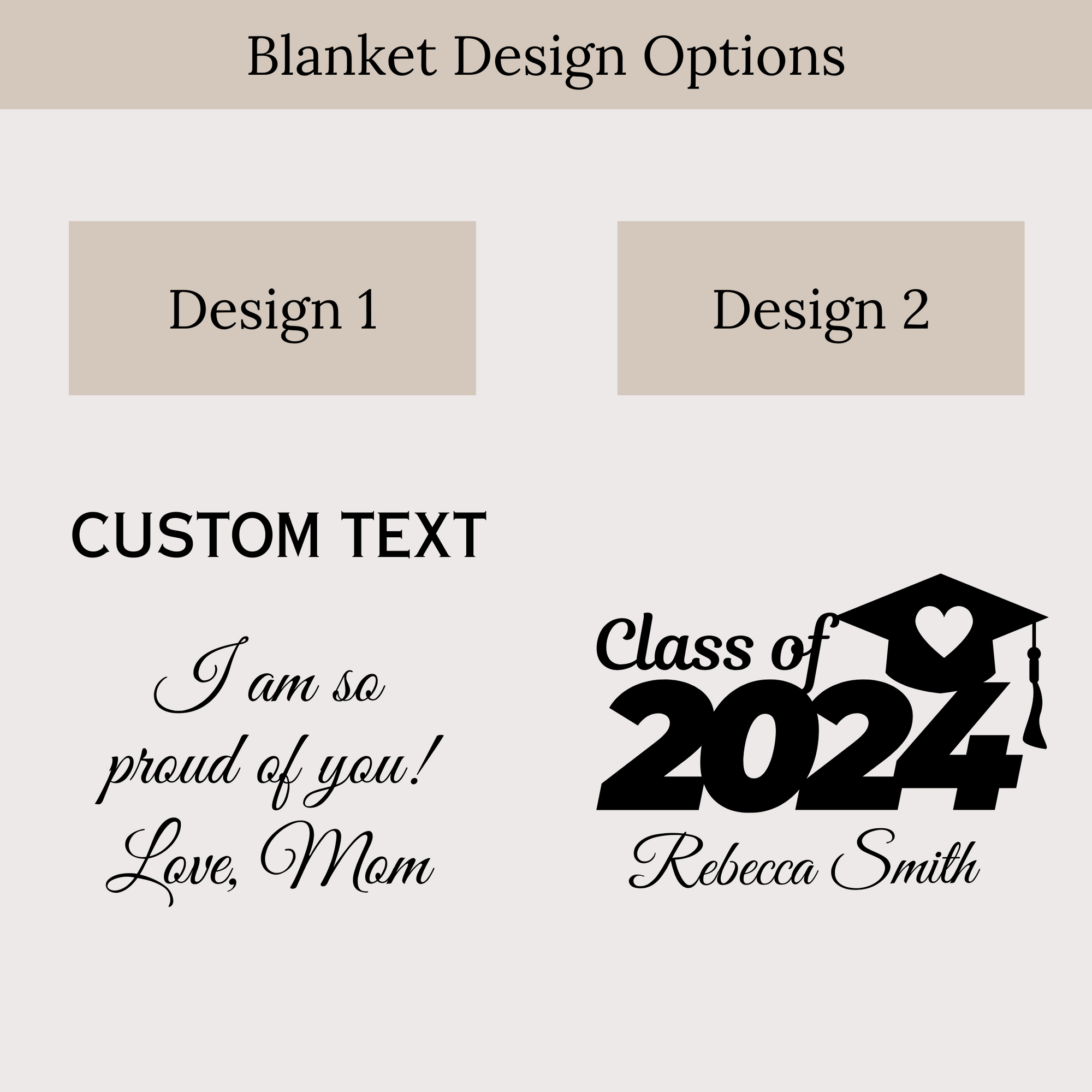 Graduate Comfort Blanket